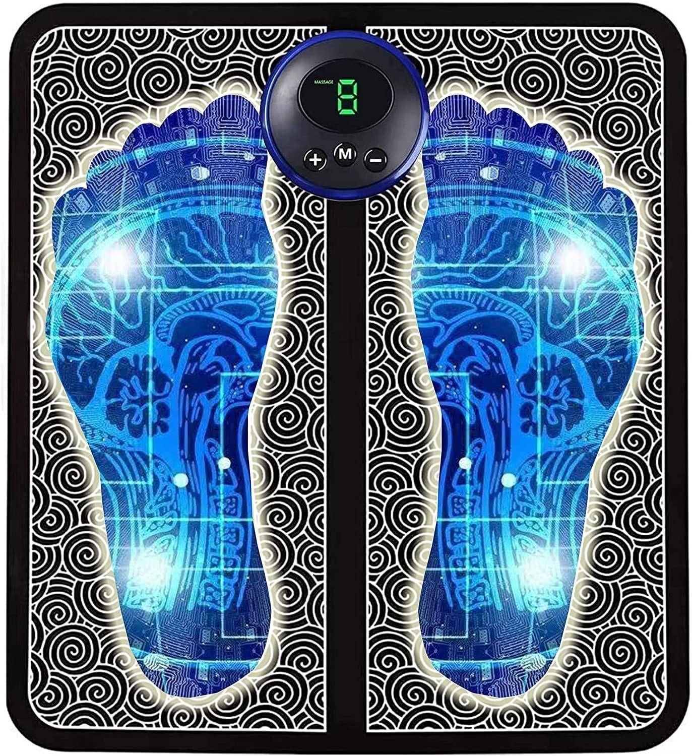 Vibrating Bubble Electric Ems Foot Massager Pad - Grabsy 