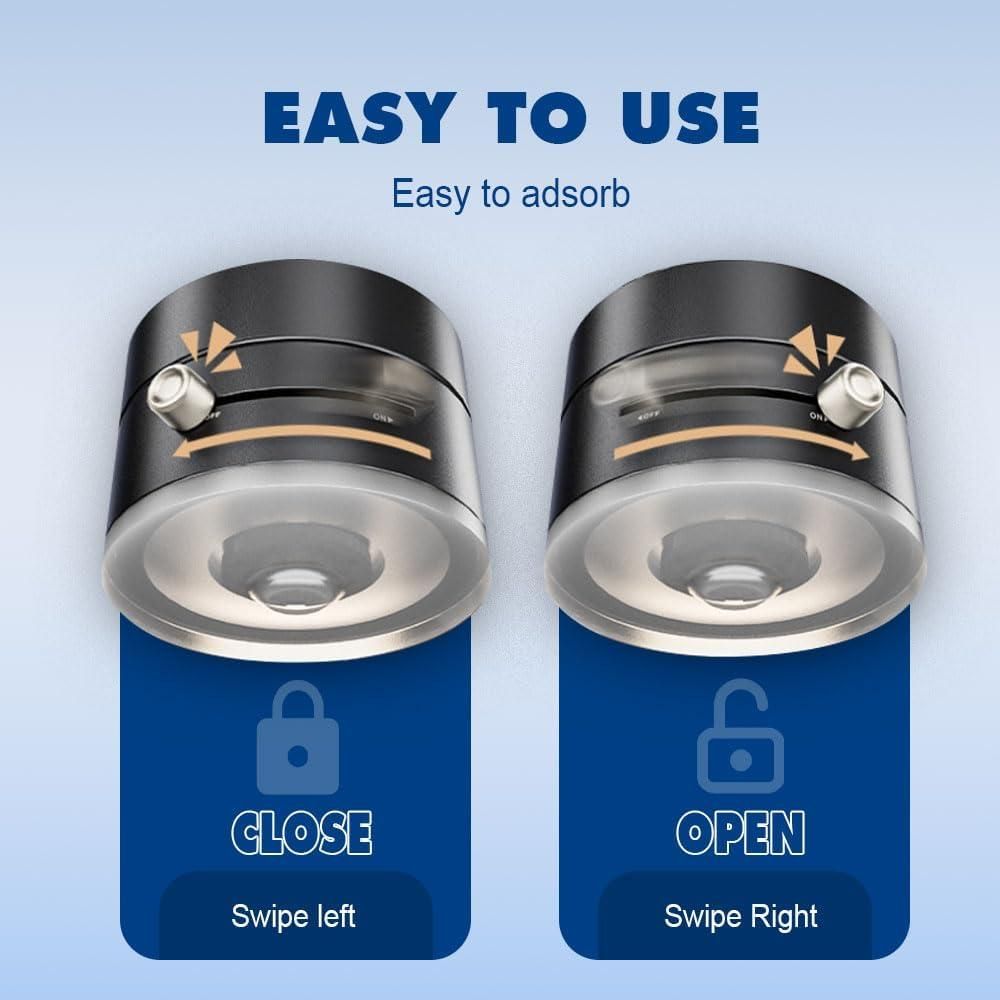 Back view of phone holder showing vacuum suction mechanism